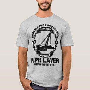 T-shirt Couche de tuyau