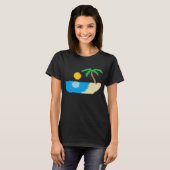 T-Shirt Coucher de Soleil (Devant entier)