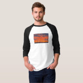 T-shirt Coucher de soleil (Devant entier)