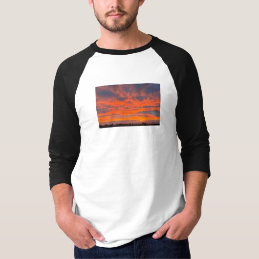 T-shirt Coucher de soleil (Devant)