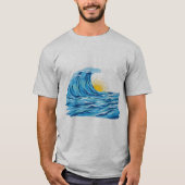 T-shirt Coucher de soleil (Devant)