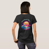 T-shirt Coucher de soleil (Dos entier)