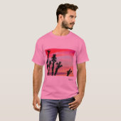 T-shirt : Coucher de soleil (Devant entier)
