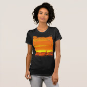 T-shirt Coucher de soleil 1300 (Devant entier)