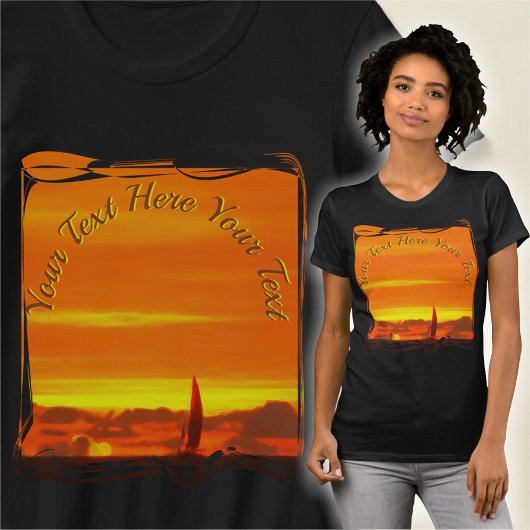 T-shirt Coucher de soleil 1300