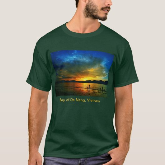 T-shirt Coucher de soleil à Da Nang (Devant)