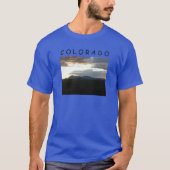T-Shirt Coucher de soleil Colorado (Devant)