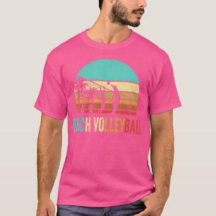 T-shirt Coucher de soleil de beach volley