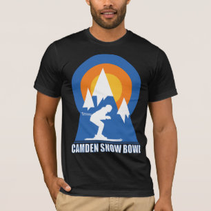 T-shirt Coucher de soleil de Camden Snow Bowl