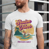 T-shirt Coucher de soleil de la Réunion de la fami