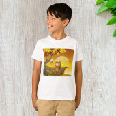 T-shirt Coucher de soleil de l'ours Brown
