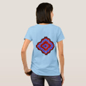 T-shirt Coucher de soleil de Siesta (Dos entier)