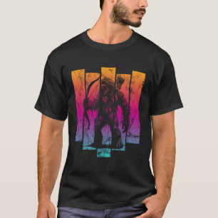 T-shirt Coucher de soleil de Yeti Archer