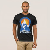 T-shirt Coucher de soleil des Appalaches (Devant entier)