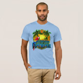 T-shirt Coucher de soleil d'Hawaii (Devant entier)
