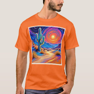 T-shirt Coucher de soleil du désert