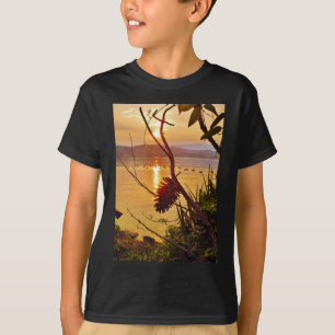 T-shirt Coucher de soleil du lac Pinecone