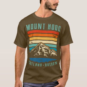 T-shirt Coucher de soleil du mont Hood Portland