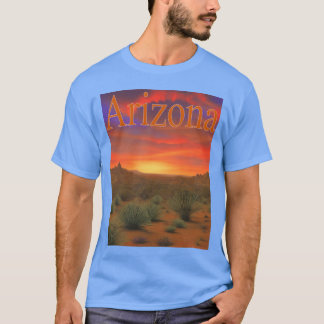 T-shirt Coucher de soleil en Arizona