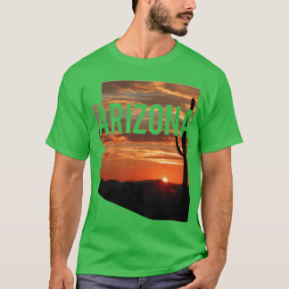T-shirt Coucher de soleil en Arizona 2