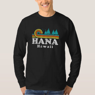T-shirt Coucher de soleil Evergreen Hana Forêt Hawaï Bois