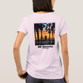 T-shirt Coucher de soleil HB Surf & Sunsets (Dos)