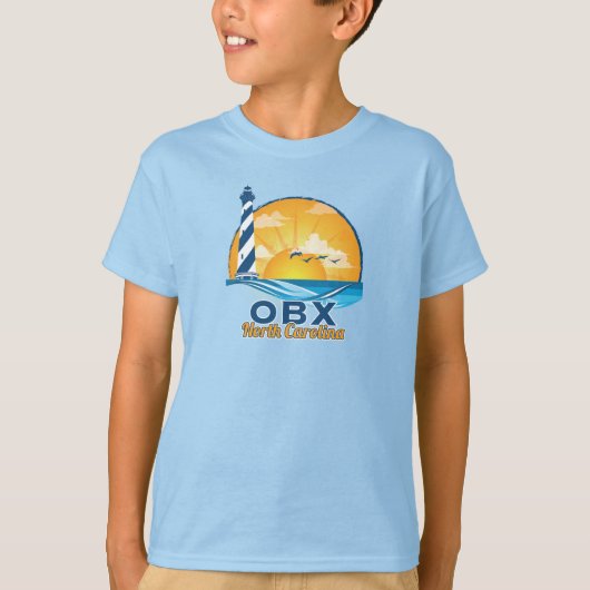 T-shirt Coucher de soleil OBX 24 (Devant)