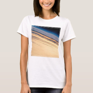 T-shirt Coucher De Soleil Orbital Au Large De La Basse Cal