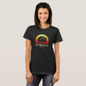 T-shirt Coucher de soleil persistant Chêne de Gainesville (Devant entier)