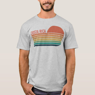 T-shirt Coucher de soleil Retro personnalisé Amérique du S