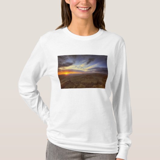 T-shirt Coucher de soleil, rive sud du Grand Canyon, Grand (Devant)