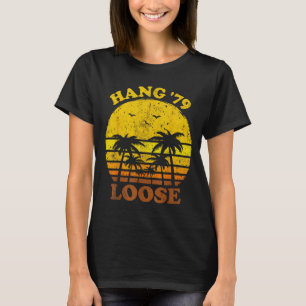 T-shirt Coucher de soleil sur la plage, été, surf, rétro,