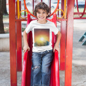 T-Shirt Coucher de soleil sur la ville