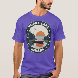 T-shirt Coucher de soleil sur le lac Nevada