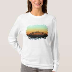 T-shirt Coucher de soleil sur le pont de Sydney Harbour, A