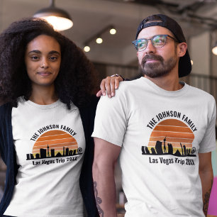 T-shirt Coucher de soleil sur le Strip de Las Vegas, vacan