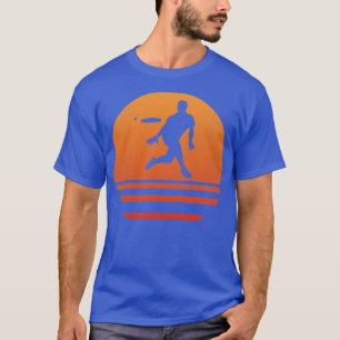 T-shirt Coucher de soleil ultime Frisbee Retro