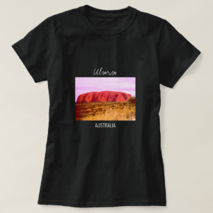 T-shirt Coucher de soleil Uluru Voyage en Australie Centra