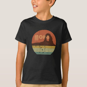 T-shirt Coucher de soleil vintage Arches National Park - M