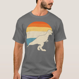 T-shirt Coucher de soleil Vintage de Dinosaur
