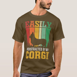 T-shirt Coucher De Soleil Vintage Rétro Facilement Distrai