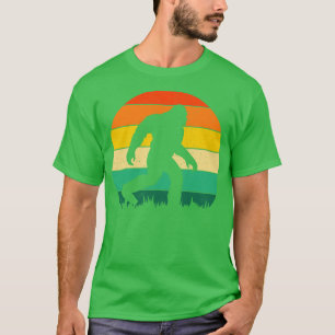 T-shirt Coucher de soleil Vintage rétro Godzilla