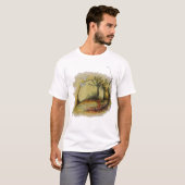 T-shirt coucher du soleil (Devant entier)