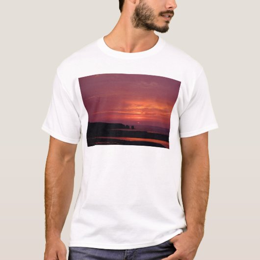 T-shirt coucher du soleil 3 (Devant)