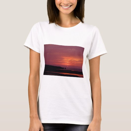 T-shirt coucher du soleil 3 (Devant)