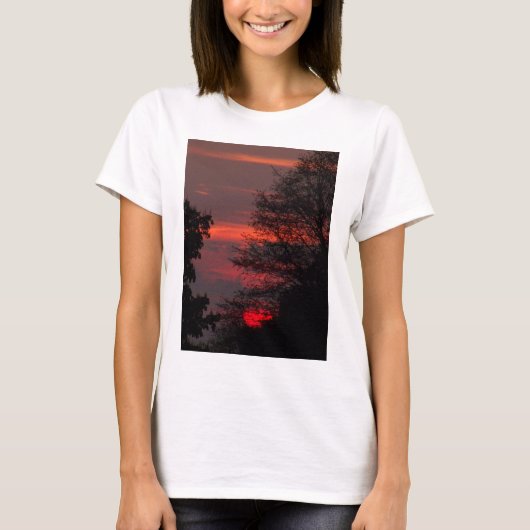 T-shirt Coucher du soleil 4 (Devant)