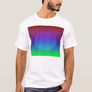 T-shirt Coucher du soleil bleu #2 ($$etAPP) de pixel