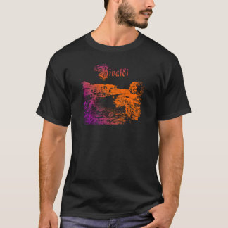 T-shirt Coucher du soleil de canal de VIVLADI Venise