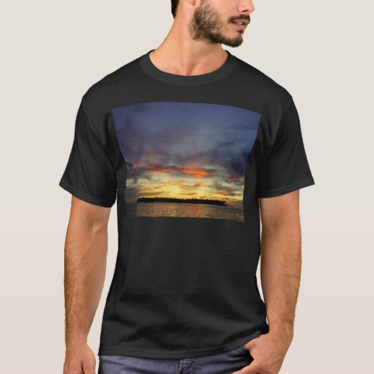 T-shirt Coucher du soleil de Key West (Devant)