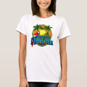T-shirt Coucher du soleil d'Hawaï